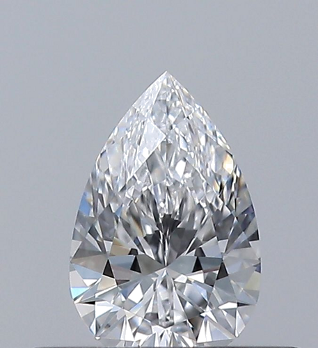 0.3 carat E-VVS1 Natūralus Pear Deimantas (1)