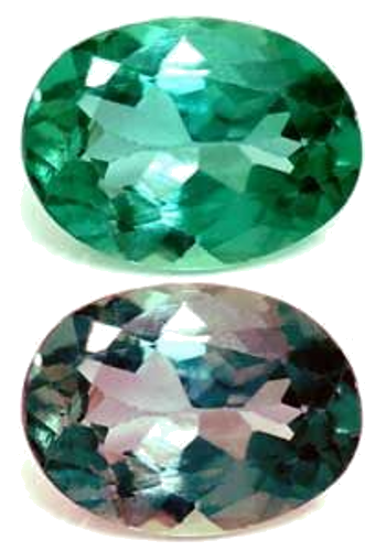 0.3 carat GREEN Oval Alexandrite (1)