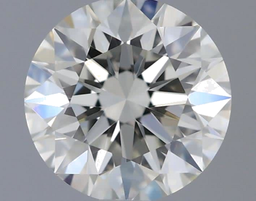 0.58 carat K-VVS1 Excellent cut Natūralus Round Deimantas (1)