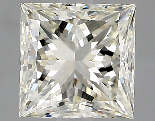 2.01 carat K-VVS2 Natūralus Princess Deimantas (1)