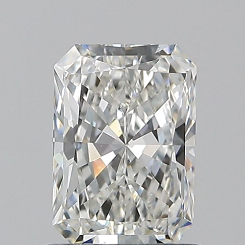 1.01 carat G-VS2 Natūralus Radiant Deimantas (1)