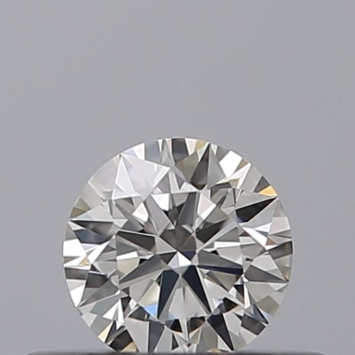 0.26 carat F-VVS1 Excellent cut Natūralus Round Deimantas (1)