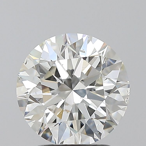2.01 carat I-SI2 Excellent cut Natūralus Round Deimantas (1)