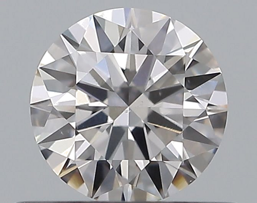 0.5 carat F-SI1 Excellent cut Natūralus Round Deimantas (1)
