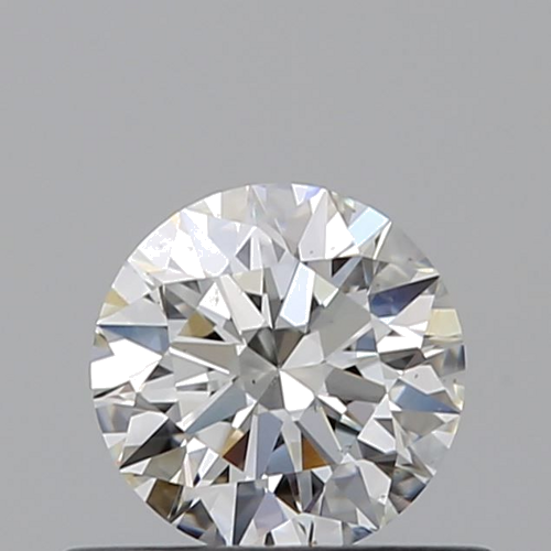 0.5 carat H-SI1 Excellent cut Natūralus Round Deimantas (1)