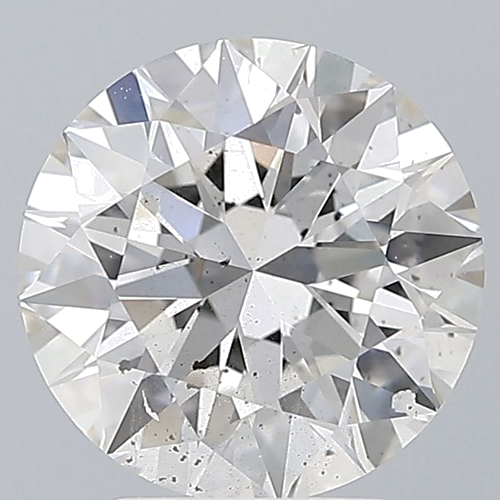 3.02 carat G-SI2 Excellent cut Natūralus Round Deimantas (1)