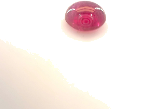 1.11 carat RED CABOCHON cut Round Rubinas (1)