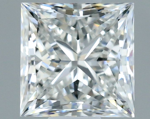 0.51 carat G-VVS2 Natūralus Princess Deimantas (1)
