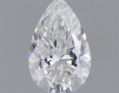 0.32 carat D-VS1 Natūralus Pear Deimantas (1)