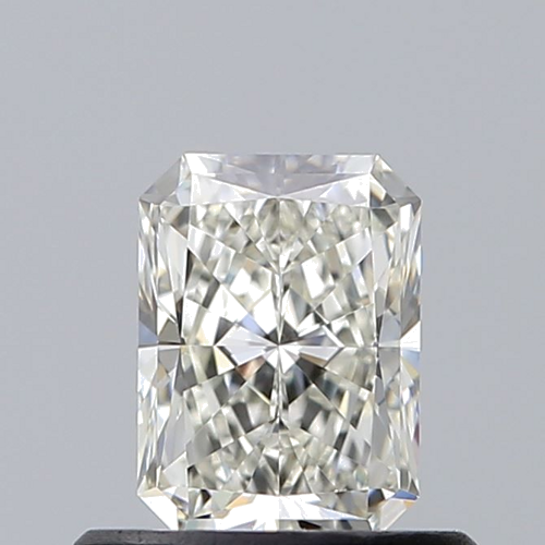 0.58 carat J-VVS2 Natūralus Radiant Deimantas (1)
