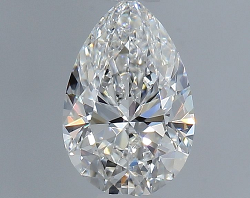 0.4 carat E-VVS1 Natūralus Pear Deimantas (1)