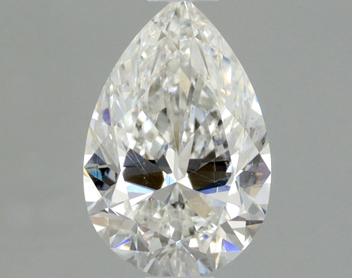 0.6 carat G-SI2 Natūralus Pear Deimantas (1)
