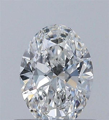 0.5 carat E-VVS2 Natūralus Oval Deimantas (1)