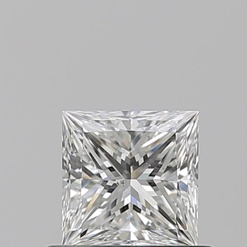 0.6 carat G-SI1 Natūralus Princess Deimantas (1)
