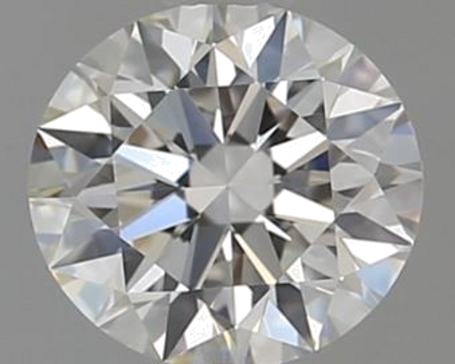 0.51 carat H-VS1 Excellent cut Natūralus Round Deimantas (1)