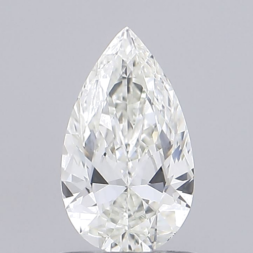 0.64 carat I-VVS2 Natūralus Pear Deimantas (1)