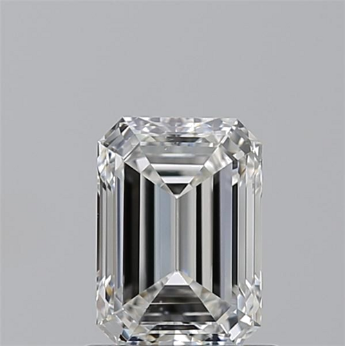 1.01 carat F-VS2 Natūralus Emerald Deimantas (1)
