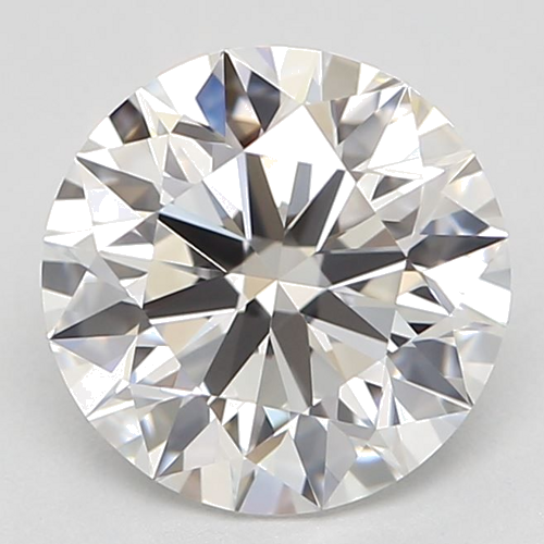1.07 carat F-VVS1 Excellent cut Natūralus Round Deimantas (1)