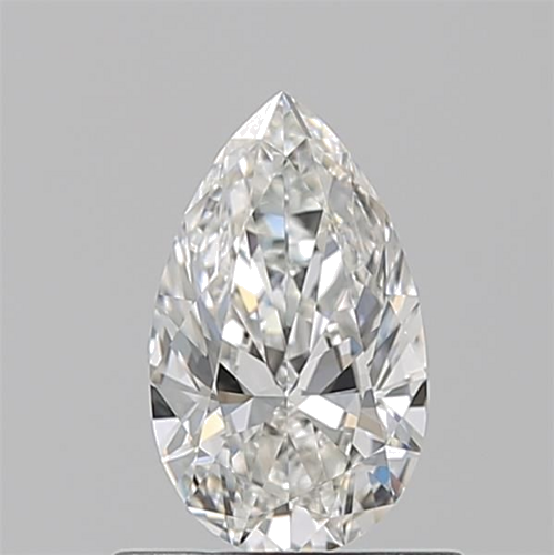0.61 carat H-VVS2 Natūralus Pear Deimantas (1)