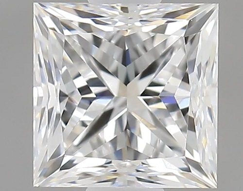 0.6 carat F-VS1 Natūralus Princess Deimantas (1)