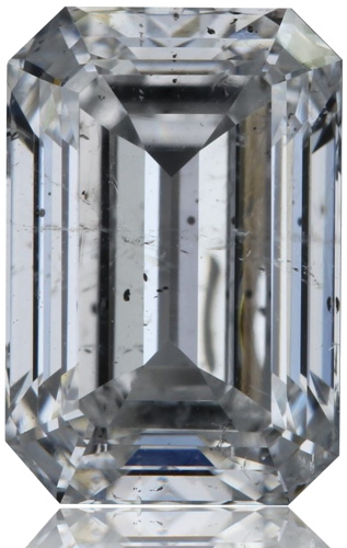 1.04 carat D-SI2 Natūralus Emerald Deimantas (1)