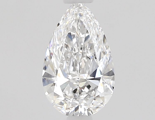 0.61 carat D-VS2 Natūralus Pear Deimantas (1)