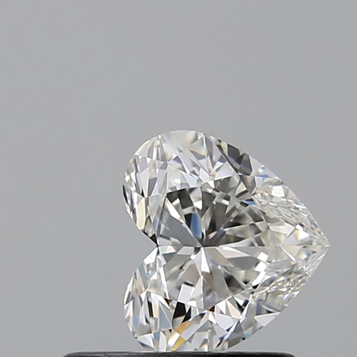 0.6 carat H-VVS1 Natūralus Heart Deimantas (1)