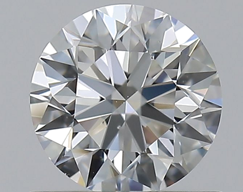 0.67 carat G-SI1 Excellent cut Natūralus Round Deimantas (1)