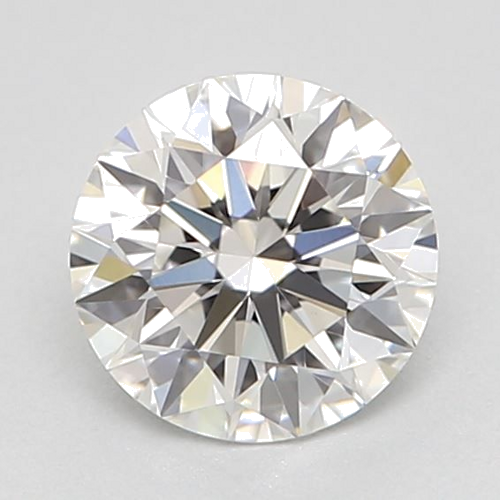 0.43 carat F-VVS2 Excellent cut Natūralus Round Deimantas (1)