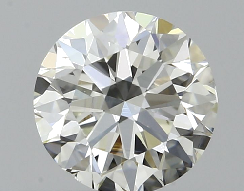 0.5 carat I-SI1 Very Good cut Natūralus Round Deimantas (1)