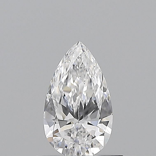 0.51 carat D-VS2 Natūralus Pear Deimantas (1)