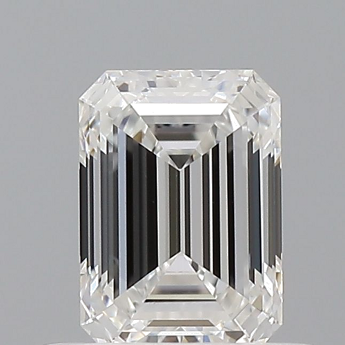0.51 carat F-VVS2 Natūralus Emerald Deimantas (1)