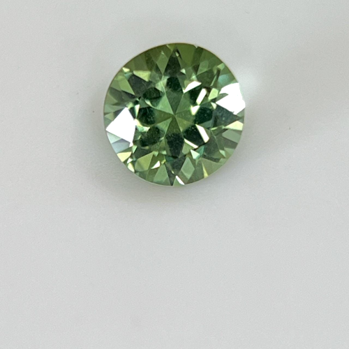 0.67 carat GREEN Round Tourmaline (1)