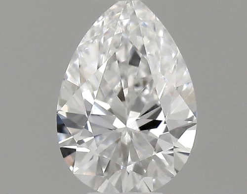 0.24 carat D-VVS2 Natūralus Pear Deimantas (1)