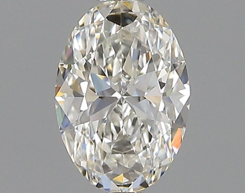 0.46 carat H-VS1 Natūralus Oval Deimantas (1)