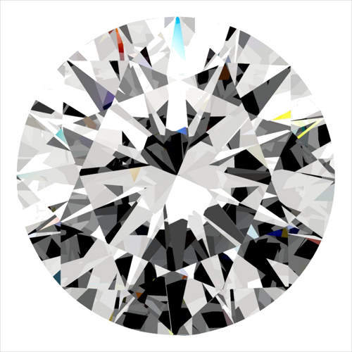 0.3 carat E-VS1 Excellent cut Natūralus Round Deimantas (1)