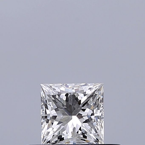 0.32 carat F-VVS1 Natūralus Princess Deimantas (1)