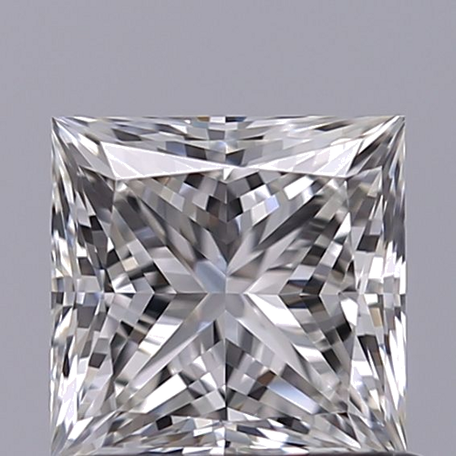 0.8 carat H-VVS1 Natūralus Princess Deimantas (1)