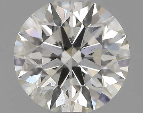 0.5 carat J-SI2 Excellent cut Natūralus Round Deimantas (1)