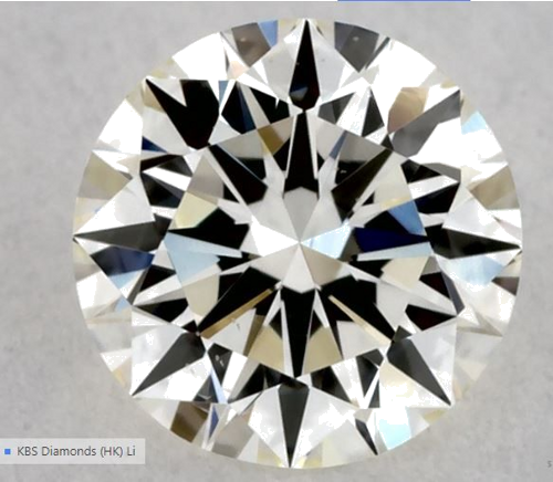0.3 carat J-SI1 Excellent cut Natūralus Round Deimantas (1)