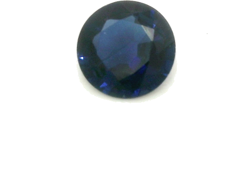 0.6 carat BLUE Round Safyras (1)