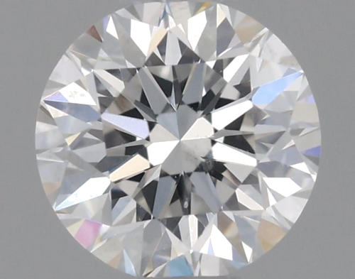 0.4 carat F-SI1 Very Good cut Natūralus Round Deimantas (1)