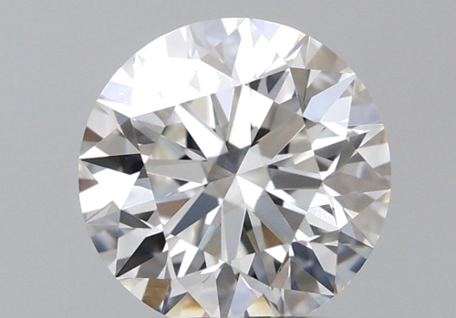 0.63 carat F-VVS1 Excellent cut Natūralus Round Deimantas (1)