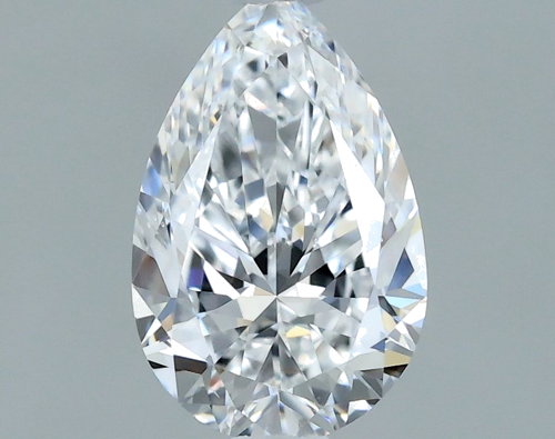 0.5 carat D-VS1 Natūralus Pear Deimantas (1)
