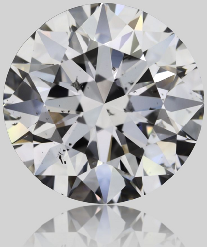 1.5 carat D-SI2 Excellent cut Natūralus Round Deimantas (1)