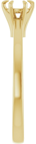Sužadėtuvių Žiedas „Claw-Prong“ 10k yellow gold Round 4.8mm (4)