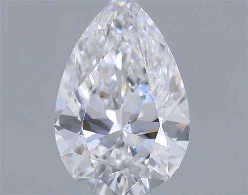 0.3 carat D-VS2 Natūralus Pear Deimantas (1)