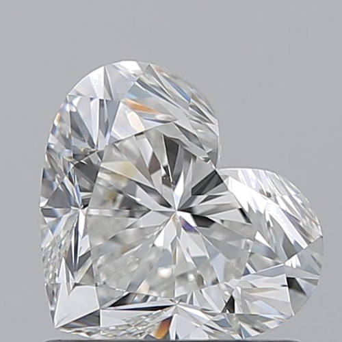 1.03 carat G-VS1 Natūralus Heart Deimantas (1)
