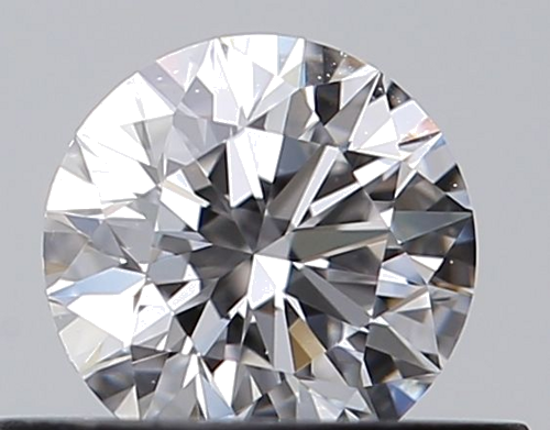 0.42 carat D-VVS2 Excellent cut Natūralus Round Deimantas (1)