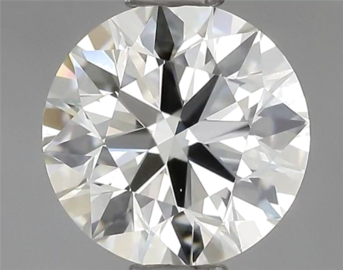 0.76 carat K-IF Excellent cut Natūralus Round Deimantas (1)